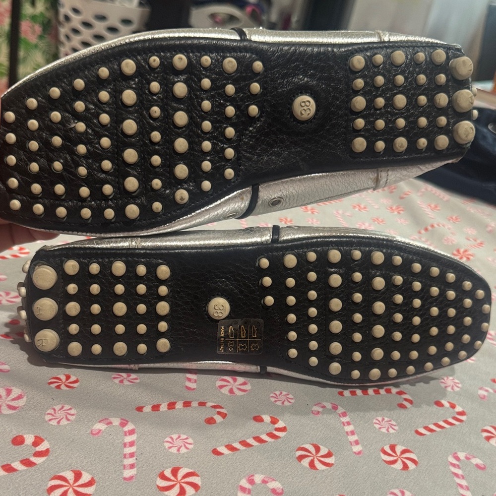 Prada Silver and Gray Women's Shoes - Picture 4 of 13